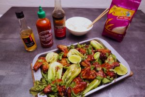 4093 Sticky Lemongrass Chicken Wings Recipe - My Market kitchen