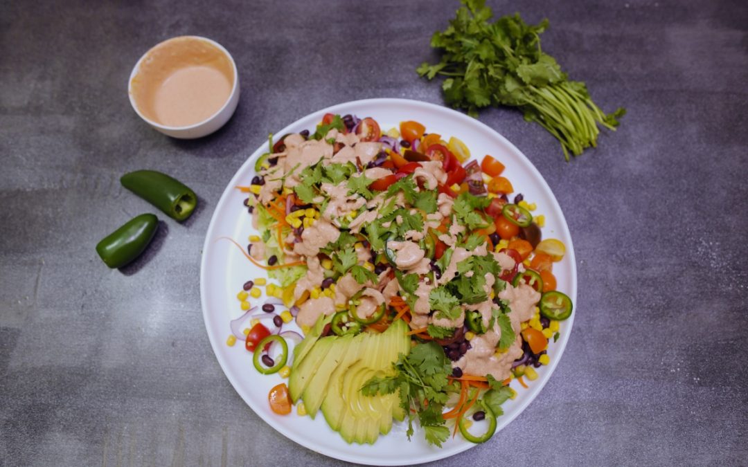 4005 Mexican Rainbow Salad - Feature Image Recipe - My Market Kitchen