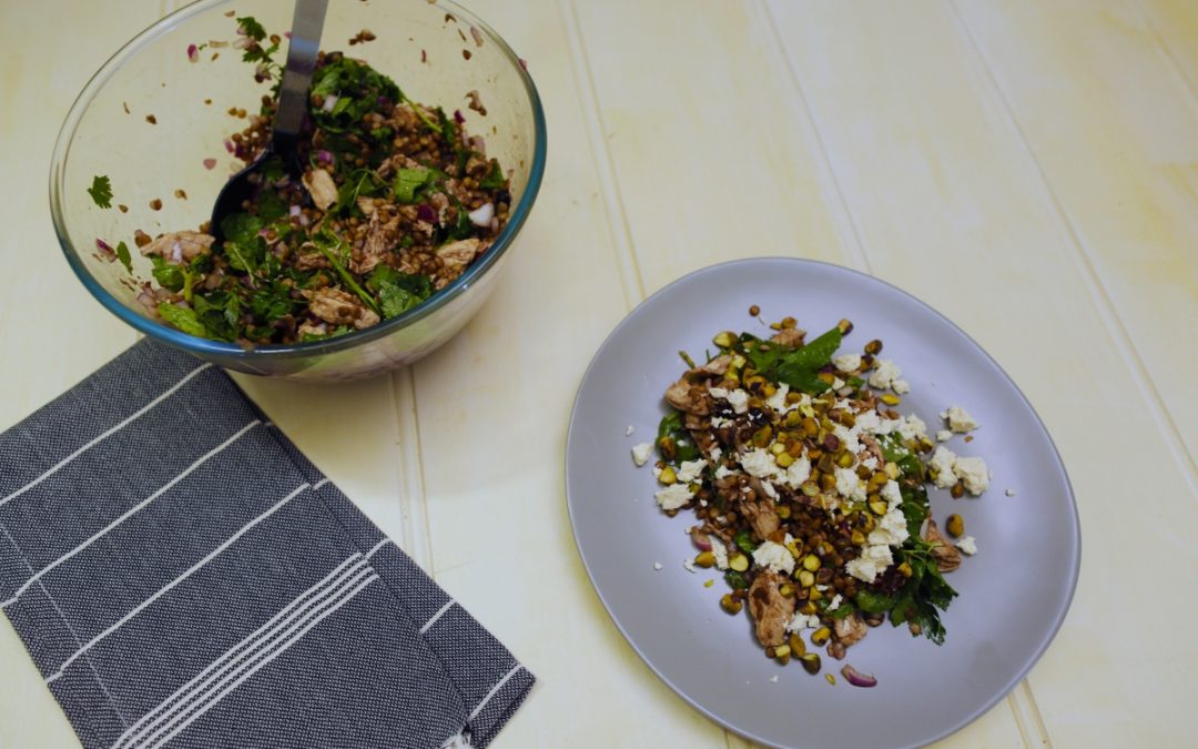 4017 Chicken Lentil Salad - Feature Image Recipe - My Market Kitchen