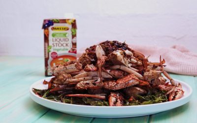 Chinese Style Chilli Crab & Indigenous Greens