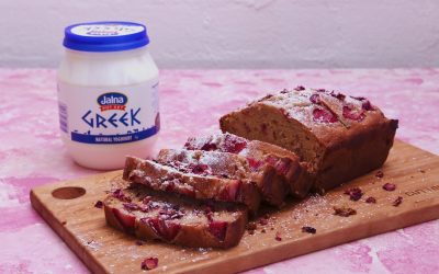 Yoghurt & Strawberry Bread