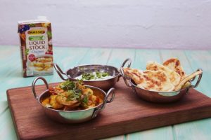 4163 Cheats prawn curry with Raita Yoghurt Nann - Feature Image Recipe - My Market Kitchen