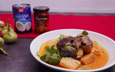 Salmon Red Curry