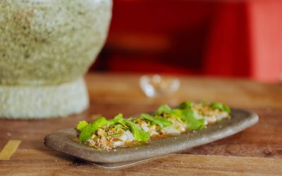 King Fish Song with Tamarind Dressing