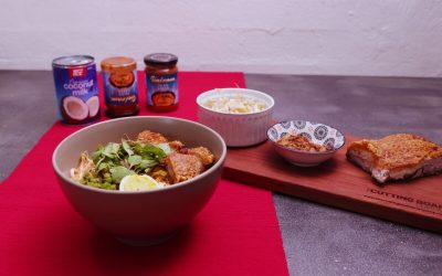 Thai Laksa with Pork Belly