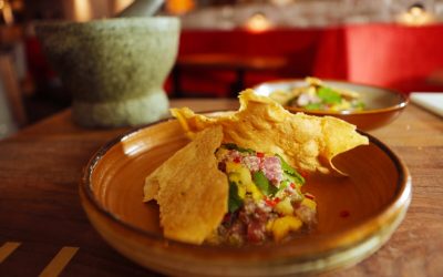 Tuna Mango & Pineapple Ceviche