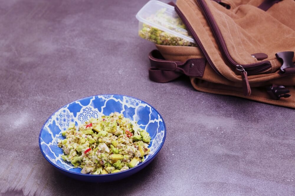 4159 Shredded Broccoli _ Roast Chicken Salad - Feature Recipe - My Market Kitchen