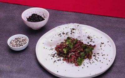 Japanese Inspired Beef Tartare