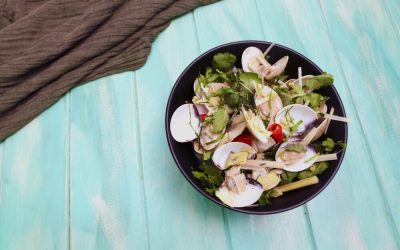 Lemongrass and Sake Clams