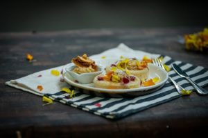 5003 Crumpets with Honeycomb Butter - FEATURE