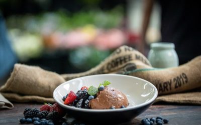 Chocolate Mousse with Berries