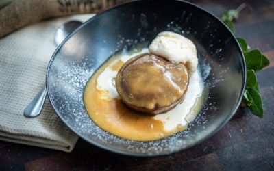 Individual Sticky Date Puddings with Coconut Caramel Sauce