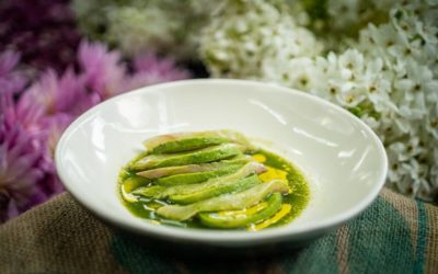 Kingfish with Yuzu Mojo Dressing