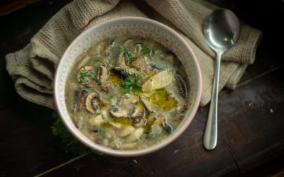 Potato and Mushroom Soup