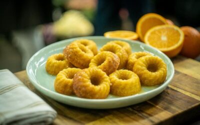 Mango Flourless Cake