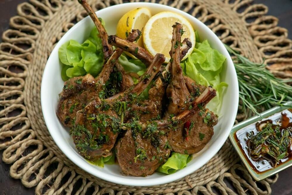 Bbq Lamb Cutlets Smokey Gremolata My Market Kitchen