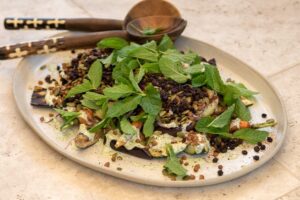 6060 Grilled vegetables with Sumac + lentil Salad 2 - HEADER