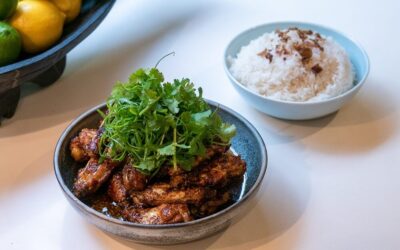 Sticky Ginger-Soy Chicken Wings