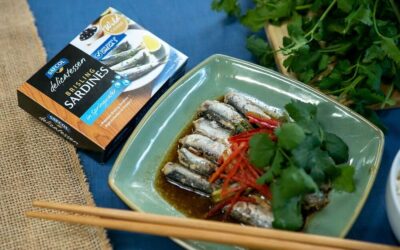 Sardines with Black Bean and Ginger