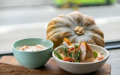 Pumpkin Tom Yum Curry and Bubur Cha Cha