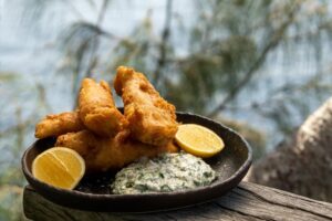 6145 Beer Battered Fish with Garlic and Dill Mayo 3 - FEATURE