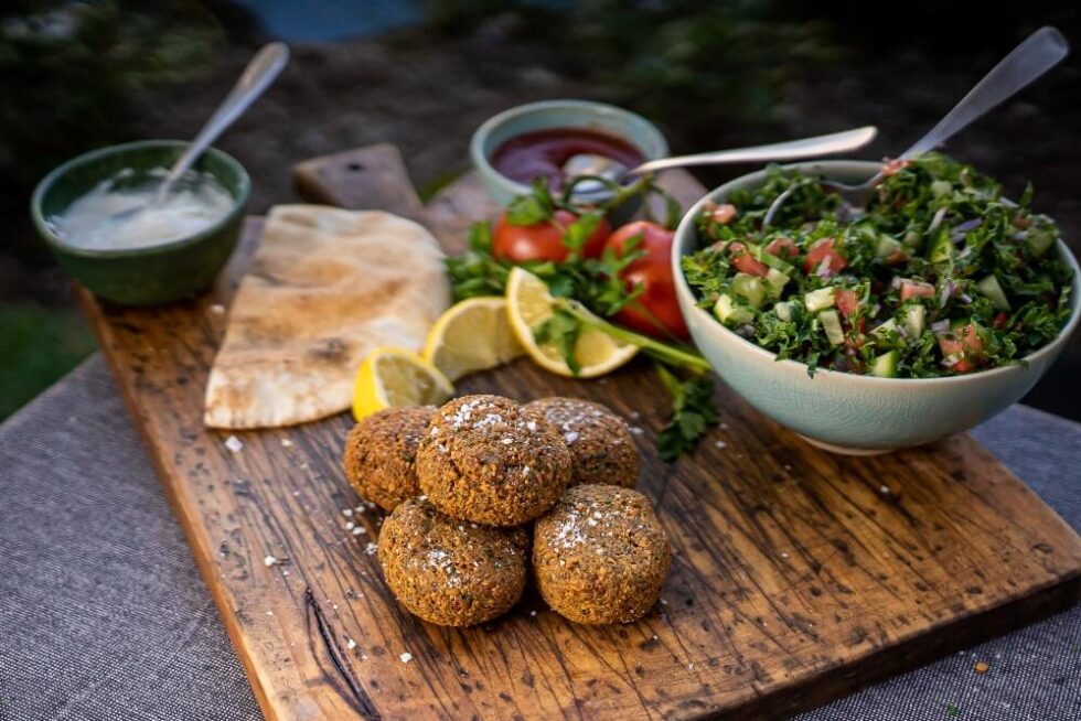 Falafel Pitas | My Market Kitchen