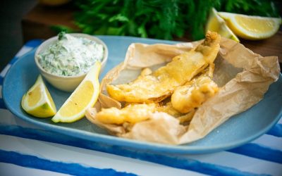 Beer Battered King George Whiting