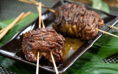 Beef Yakitori With Tare
