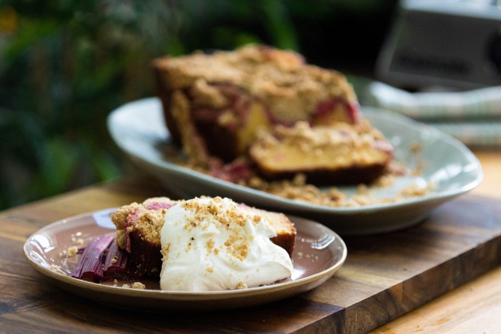 Rhubarb Crumble Cake My Market Kitchen 7957