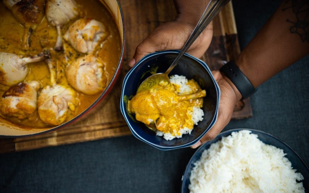 Yellow Chicken Drumstick Curry