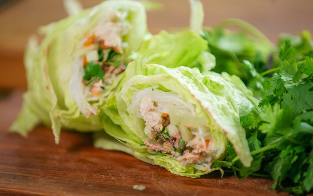 Vietnamese Chicken Wraps