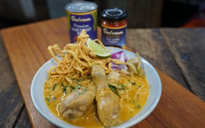 Northern Thai Chicken Curry Noodles