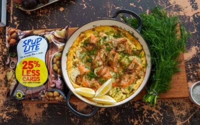 Swedish Salmon and Potato Tart