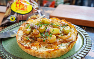 Sour Cream & Parmesan Potato Tart