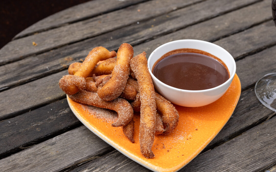 Churros with Chocolate Sauce