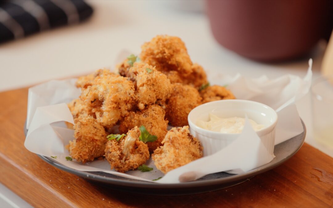 Crumbed & Fried Cauliflower Bites
