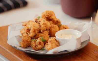 Crumbed & Fried Cauliflower Bites