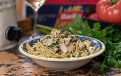 Summer Snapper Spaghetti